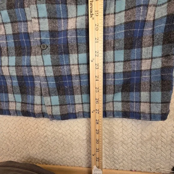 Pendleton Beach Boys Board Shirt Mens Large Loop Collar Plaid Limited Edition